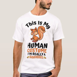 Camiseta Este es mi disfraz humano, en realidad soy una ard