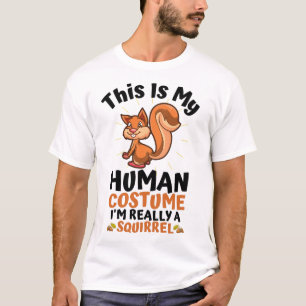 Camiseta Este es mi disfraz humano, en realidad soy una ard