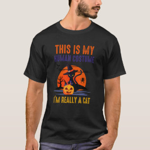 Camiseta Este es mi disfraz humano, en realidad soy una cal
