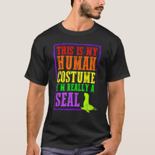 Camiseta Este es mi disfraz humano, en realidad soy una Hal
