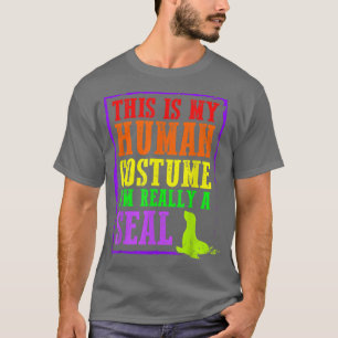 Camiseta Este es mi disfraz humano, en realidad soy una Hal