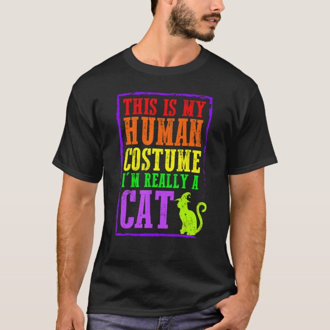 Camiseta Este es mi disfraz humano, en realidad soy una Hal (Anverso)