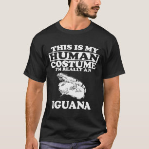 Camiseta Este es mi disfraz humano, en realidad soy una igu