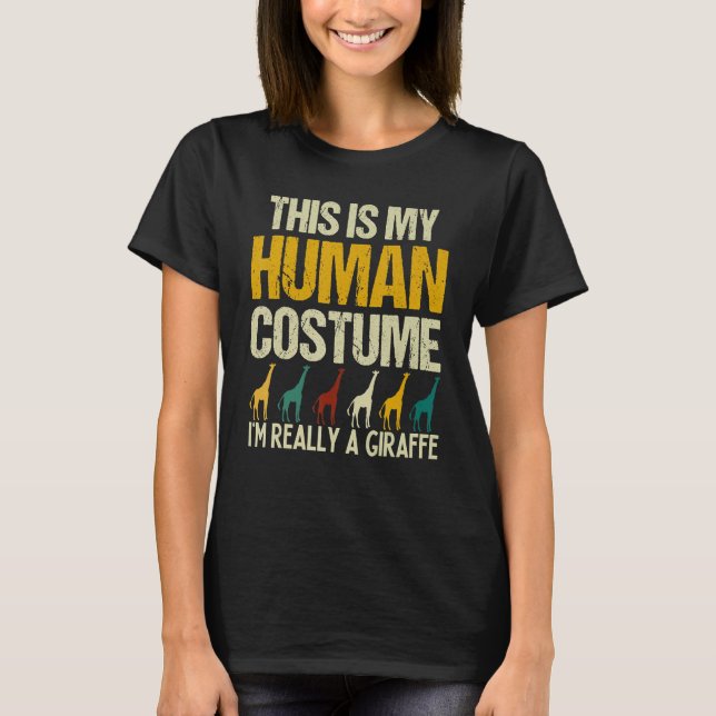Camiseta Este es mi disfraz humano, en realidad soy una jir (Anverso)