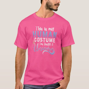 Camiseta Este es mi disfraz humano, en realidad soy una sal