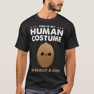 Camiseta Este Es Mi Disfraz Humano Kiwi Fruit Halloween
