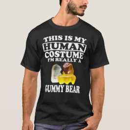 Camiseta Este es mi disfraz humano, realmente soy un oso ag