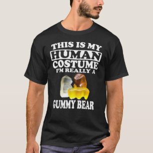 Camiseta Este es mi disfraz humano, realmente soy un oso ag