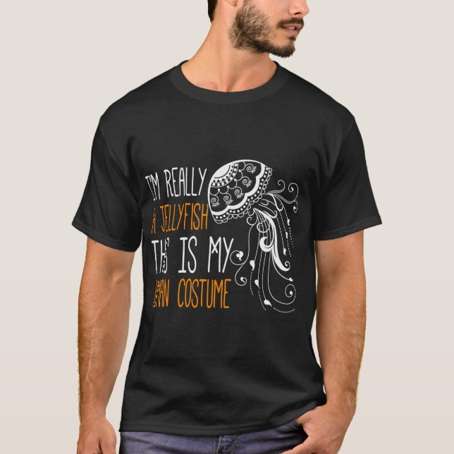 Camiseta Este Es Mi Disfraz Humano, Realmente Soy Una Jelly (Anverso)