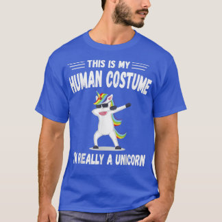 Camiseta Este Es Mi Disfraz Humano, Realmente Soy Una Tía D