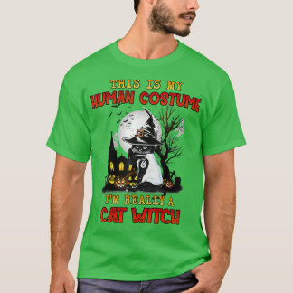 Camiseta Este Es Mi Disfraz Humano. Soy En Realidad Una Bru