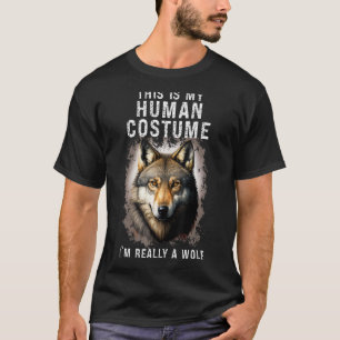 Camiseta Este es mi disfraz humano. Soy realmente un amante