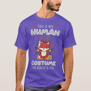 Camiseta Este Es Mi Disfraz Humano. Soy Realmente Un Amante