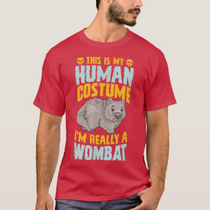 Camiseta Este Es Mi Disfraz Humano. Soy Realmente Un Bruto 