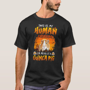 Camiseta Este Es Mi Disfraz Humano. Soy Realmente Un Cerdo 