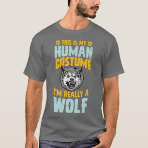 Camiseta Este Es Mi Disfraz Humano. Soy Realmente Un Hallow