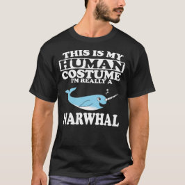 Camiseta Este es mi disfraz humano, soy realmente un nargui