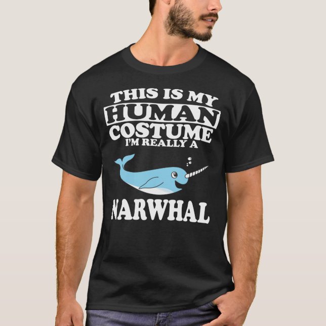Camiseta Este es mi disfraz humano, soy realmente un nargui (Anverso)