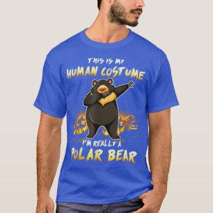 Camiseta Este es mi disfraz humano, soy realmente un oso po