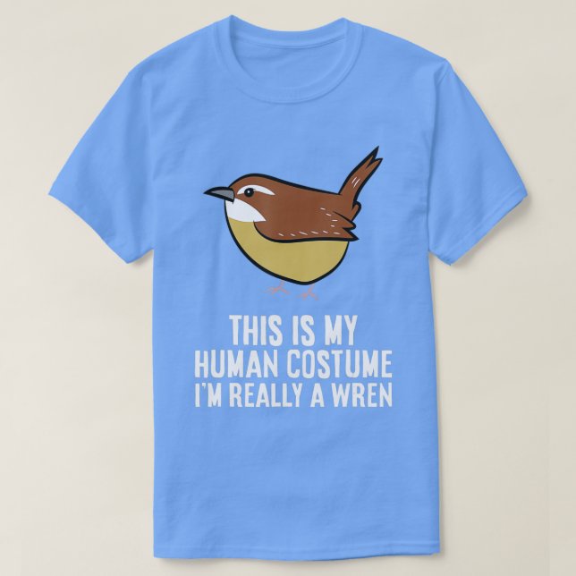 Camiseta Este Es Mi Disfraz Humano. Soy Realmente Un Pájaro (Diseño del anverso)