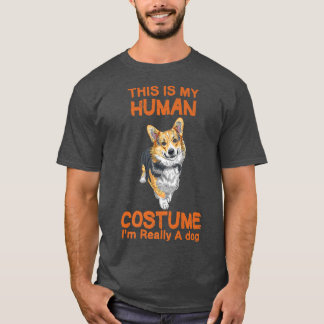 Camiseta Este Es Mi Disfraz Humano. Soy Realmente Un Perro 