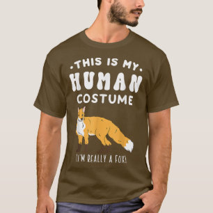 Camiseta Este Es Mi Disfraz Humano. Soy Realmente Un TeeFun
