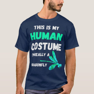Camiseta Este Es Mi Disfraz Humano. Soy Realmente Una Drago