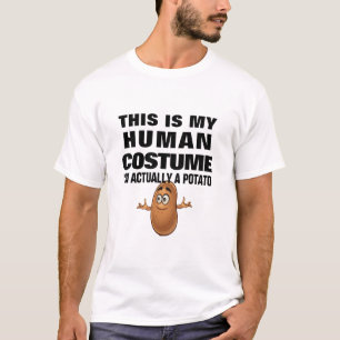 Camiseta Este Es Mi Disfraz Humano. Soy Realmente Una Papa.