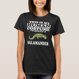 Camiseta Este es mi disfraz humano, soy realmente una salam