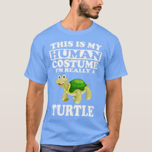 Camiseta Este es mi disfraz humano, soy realmente una tortu