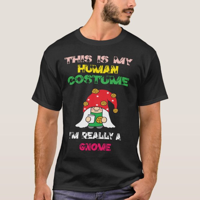 Camiseta Este es mi disfraz humano. Soy un amante de los ge (Anverso)
