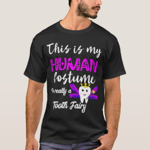 Camiseta Este es mi disfraz humano. Soy un hato dental.