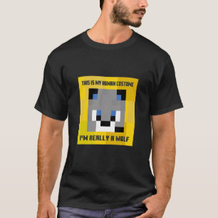 Camiseta Este es mi disfraz humano. Soy un hombre lobo.