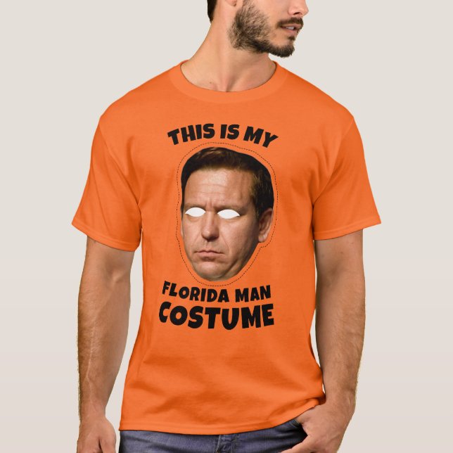 Camiseta Este es mi disfraz masculino de Desantis Florida (Anverso)