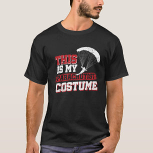 Camiseta Este Es Mi Disfraz Paracaidista