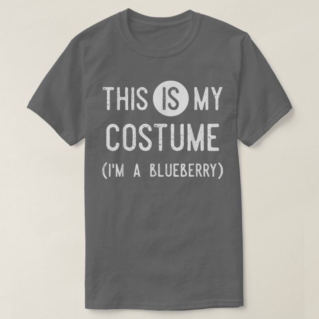 Camiseta Este es mi disfraz, soy una morera, una Hallowe di (Diseño del anverso)
