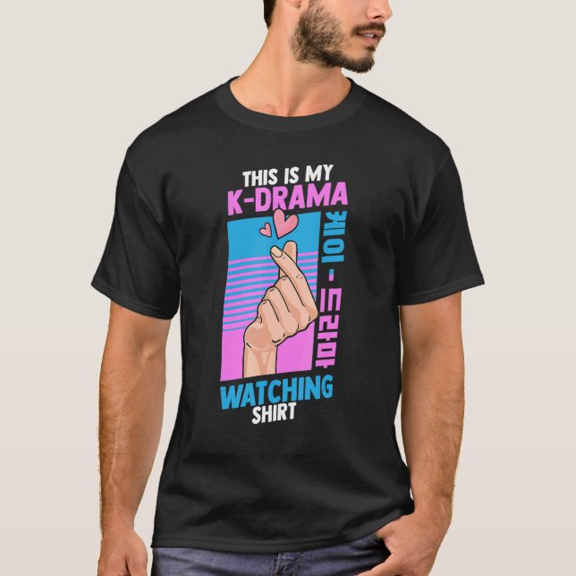 Camiseta Este es mi drama coreano (Anverso)