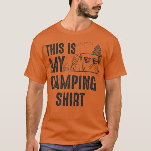 Camiseta Este es mi equipo de campaña de vacaciones de vera