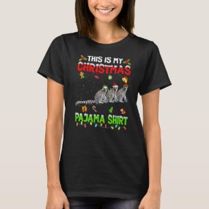 Camiseta Este Es Mi Escuadrón De Navidades Pajama Xmas Lemu