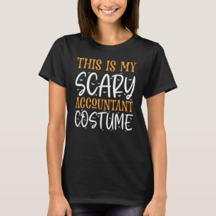 Camiseta Este Es Mi Espantoso Disfraz Contador Halloween
