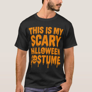Camiseta Este Es Mi Espantoso Disfraz De Halloween Divertid