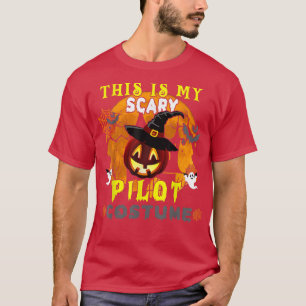 Camiseta Este Es Mi Espinoso Costume De Calabaza Asustada H