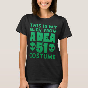 Camiseta Este es mi extranjero de la zona 51 de Costume Hal