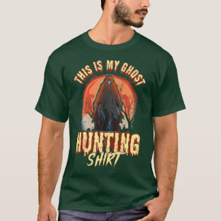 Camiseta Este es mi Fantasma Cazando Camisas Halloween