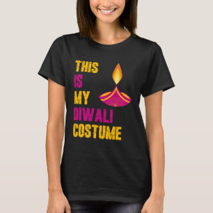 Camiseta Este es mi Festival Diwali Deepavali Retro Diwali