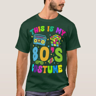 Camiseta Este es mi Fiesta de disfraces de 80 años