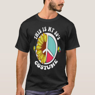 Camiseta Este es mi Fiesta de disfraces de 80 años usando h