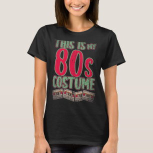 Camiseta Este es mi Fiesta de disfraces de 80's 1980 Retro 