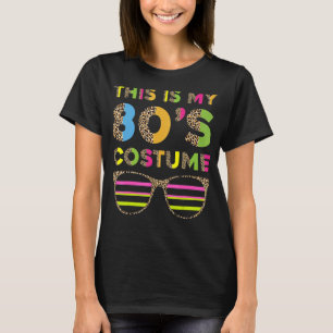 Camiseta Este es mi Fiesta del leopardo de los 80's Costume