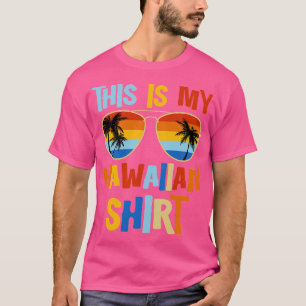 Camiseta Este es mi Fiesta Hawaii Tropical Luau-Hawaii TSh